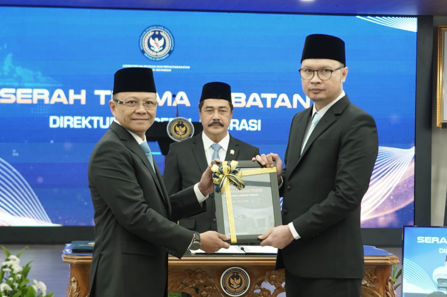 Menteri Imipas Lantik Dirjen Imigrasi serta Staf Ahli Menteri  Bidang Pelayanan Publik dan Reformasi Hukum 