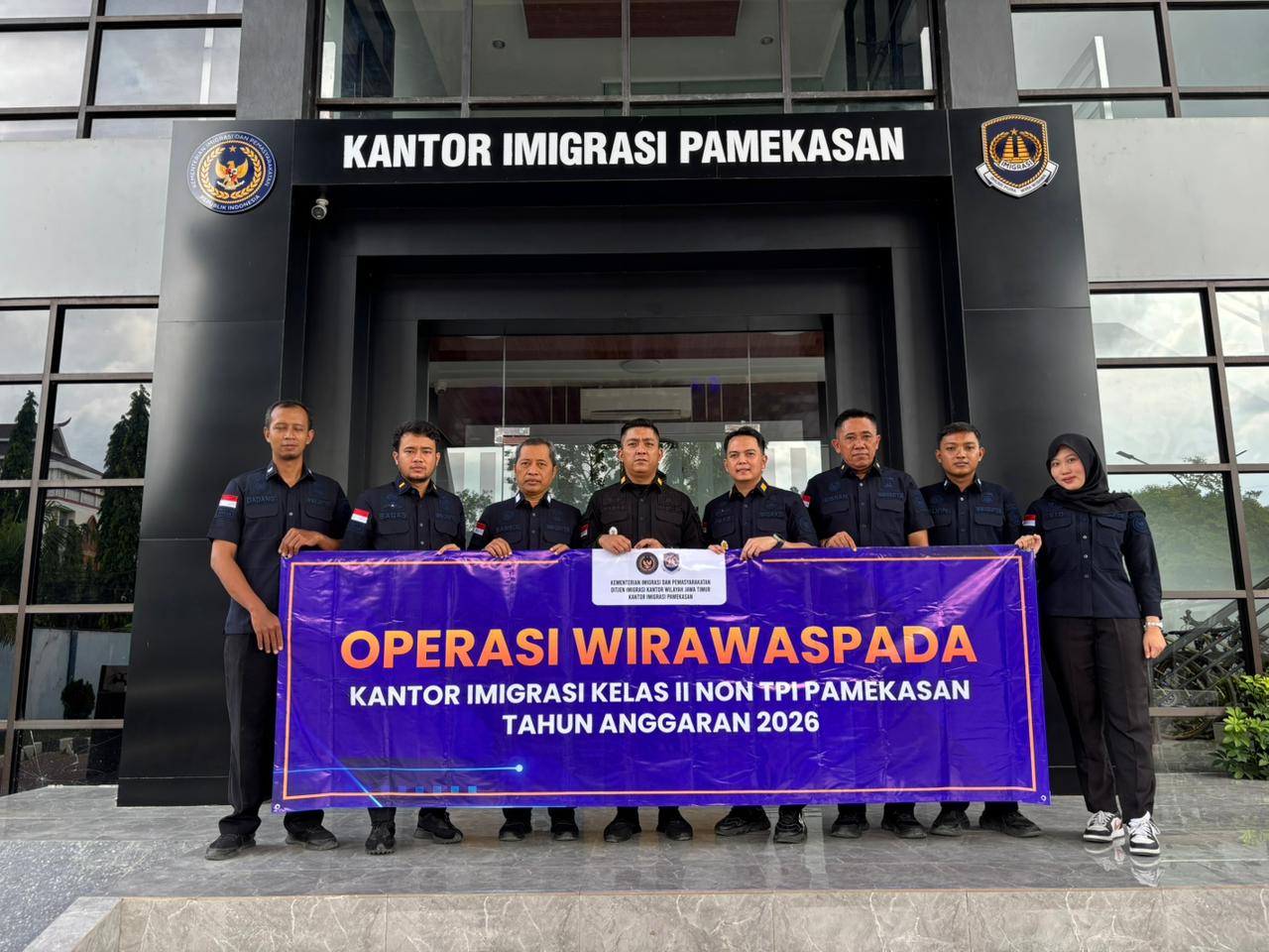 PERKUAT PENGAWASAN, IMIGRASI PAMEKASAN GELAR OPERASI WIRAWASPADA SERENTAK 2026