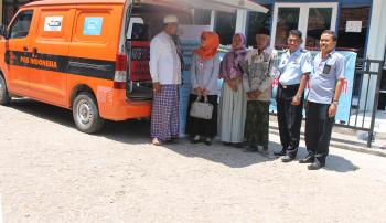 Pembayaran Biaya Keimigrasian dan Jasa Pengiriman Paspor melalui Mobil POS Keliling