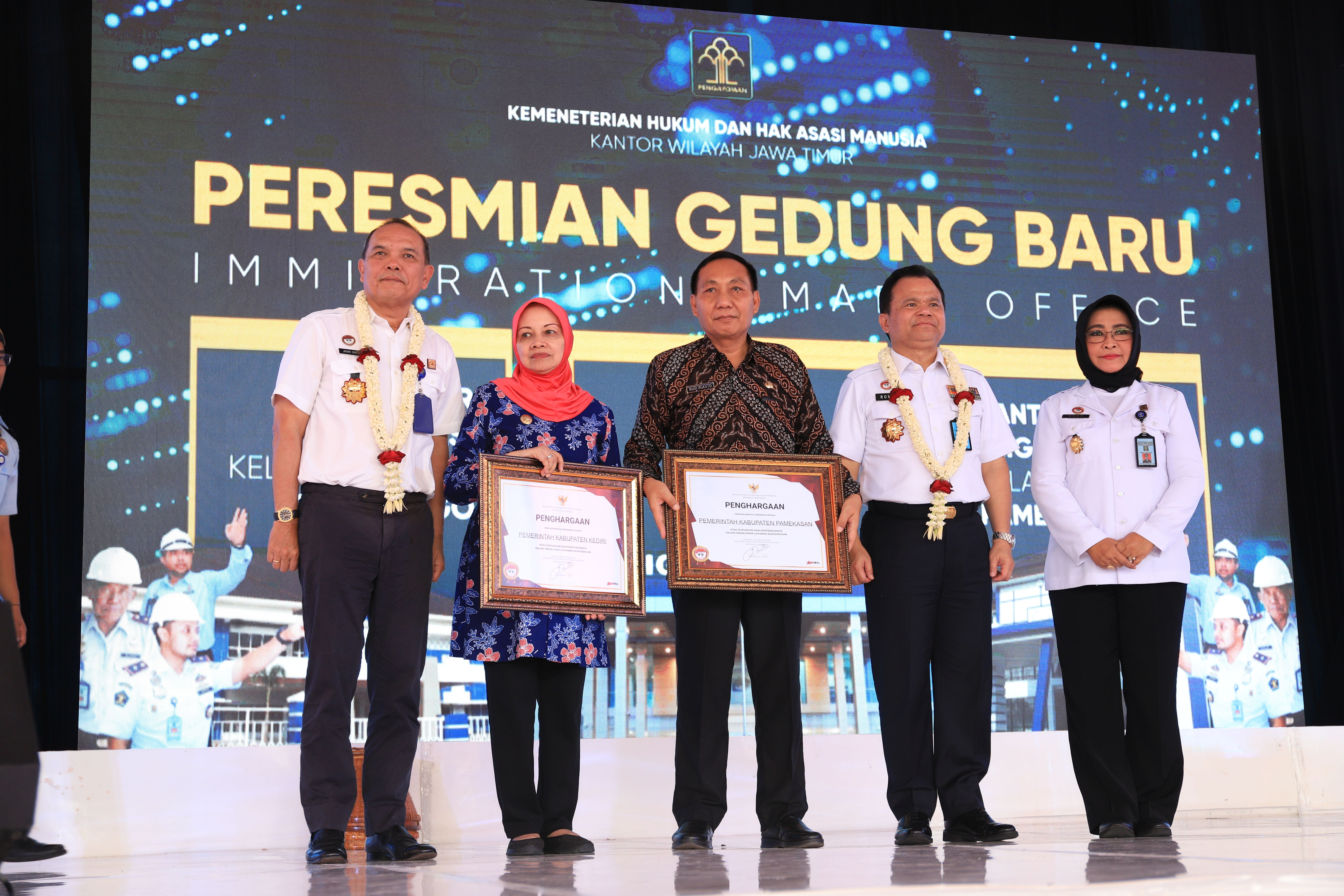 Tiga Gedung Baru Kantor Imigrasi di Jatim Diresmikan