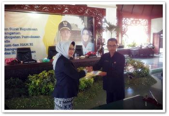 Serah Terima Barang Milik Daerah (BMD) Kabupaten Pamekasan kepada Kemenkumham RI