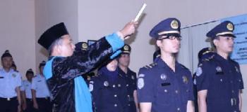 Pengambilan Sumpah PNS Angkatan 2012 Kantor Imigrasi Kelas III Pamekasan